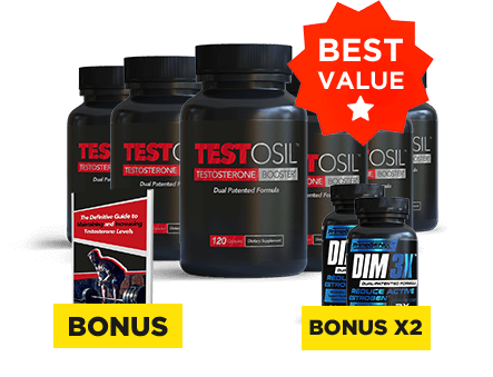 Testosil 6 bottles 180 day supply best value